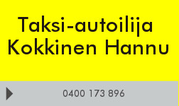 Taksi-Autoilija Hannu Kokkinen